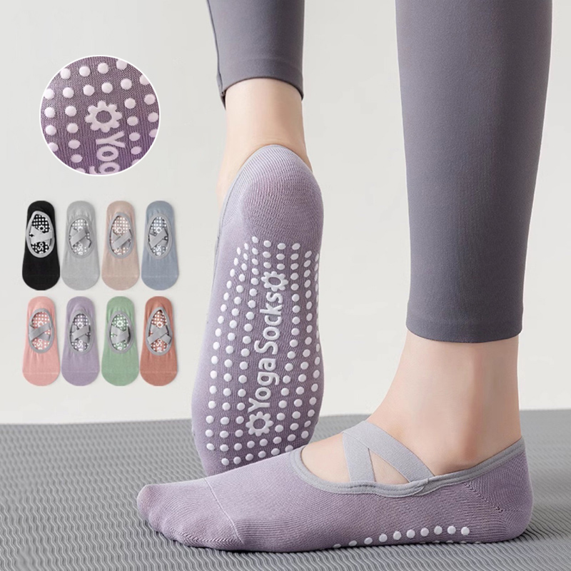 Pilate Yoga Workout - Oddychający ręcznik dół skarpetki do jogi