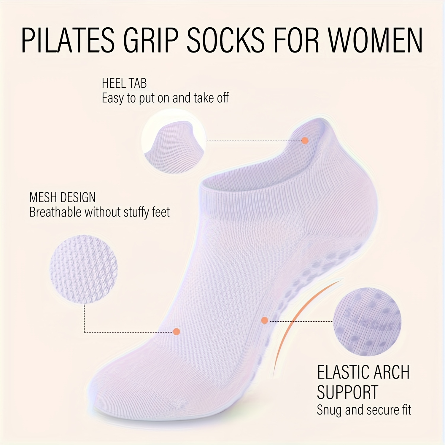 1 para skarpetek do pilatesu z – Medias Para Pilates Y Yoga recenzja i cena