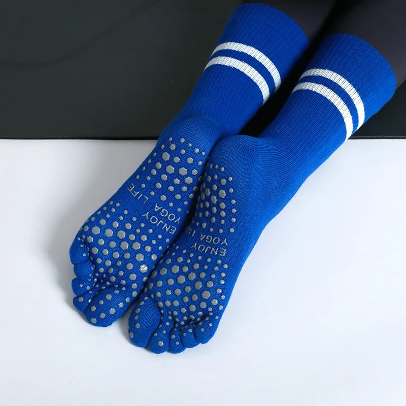 Damskie oddychające skarpetki  – Medias Para Pilates Y Yoga recenzja i cena
